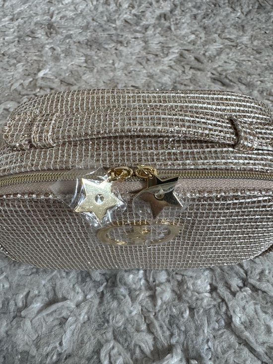 Dior Gold Sparkle Cosmetic Pouch GWP - Picture 3 of 7